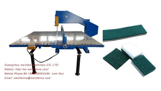 AC380/50HZ vertikale Sponge-Schaum-Schneidemaschine mit Hot Melt Glue Lamination-Funktion