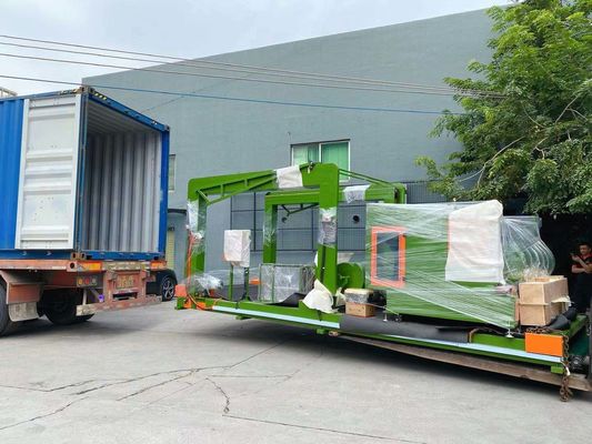 900 mm automatische EPE EVA XPE CR EPDM Spaltmaschine für Polyethylen-Schaumkautschuk 4 kW