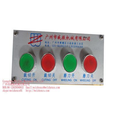 AC380/50HZ Küchensponge Vertikalschneidemaschine für scharfe Klinge und Reinigungspad
